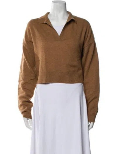 Pre-owned Reformation Cashmere Sweater In Neutral