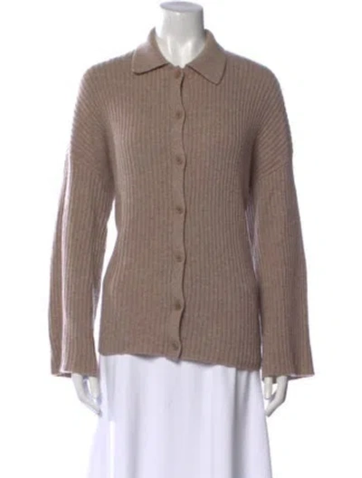 Pre-owned Reformation Cashmere Sweater In Neutral