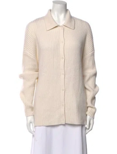 Pre-owned Reformation Cashmere Sweater In Neutral