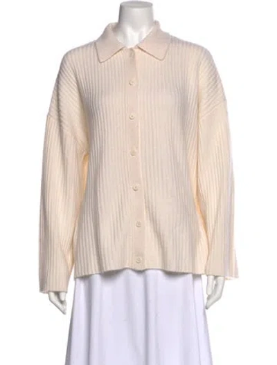 Pre-owned Reformation Cashmere Sweater In Neutral
