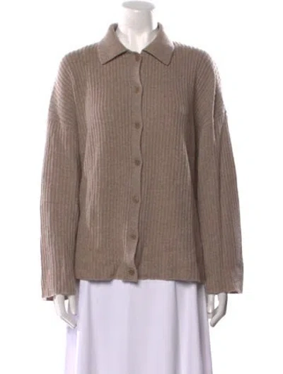 Pre-owned Reformation Cashmere Sweater In Neutral