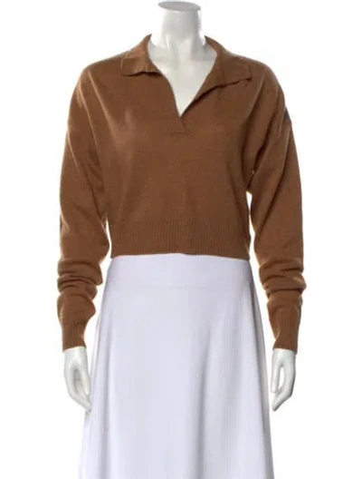 Pre-owned Reformation Cashmere Sweater In Neutral