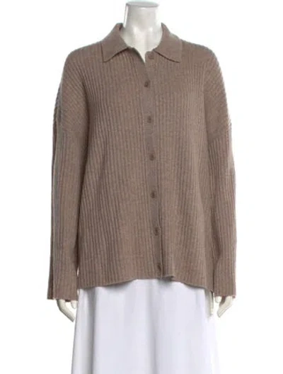 Pre-owned Reformation Cashmere Sweater In Neutral