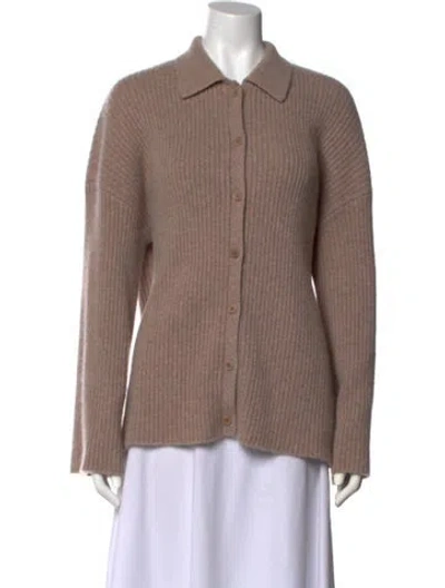 Pre-owned Reformation Cashmere Sweater In Neutral