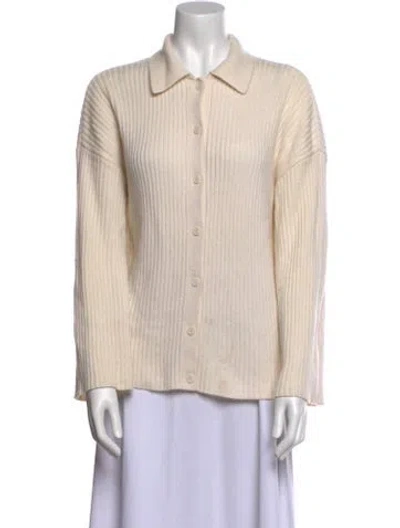 Pre-owned Reformation Cashmere Sweater In Neutral