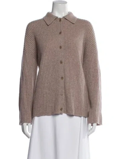 Pre-owned Reformation Cashmere Sweater In Neutral