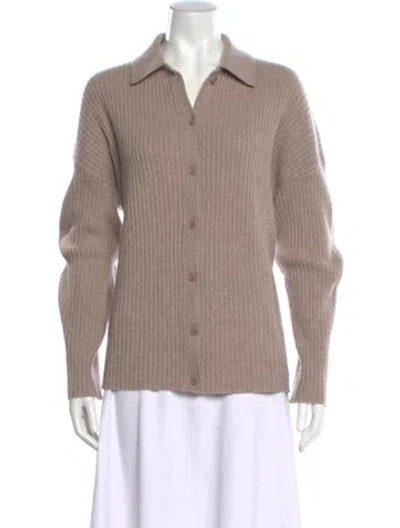 Pre-owned Reformation Cashmere Sweater In Neutral