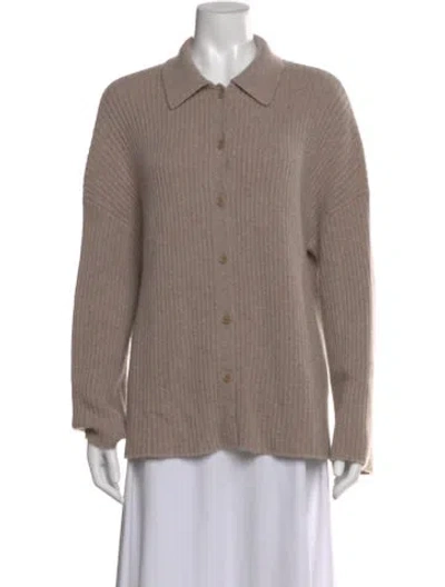 Pre-owned Reformation Cashmere Sweater In Neutral