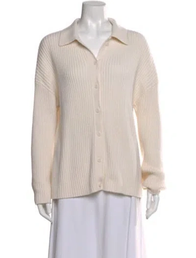 Pre-owned Reformation Cashmere Sweater In Neutral