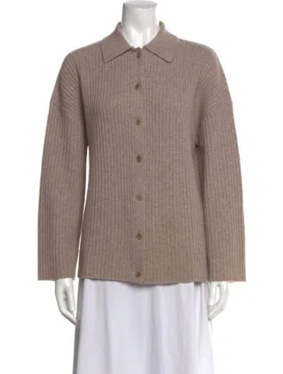 Pre-owned Reformation Cashmere Sweater In Neutral