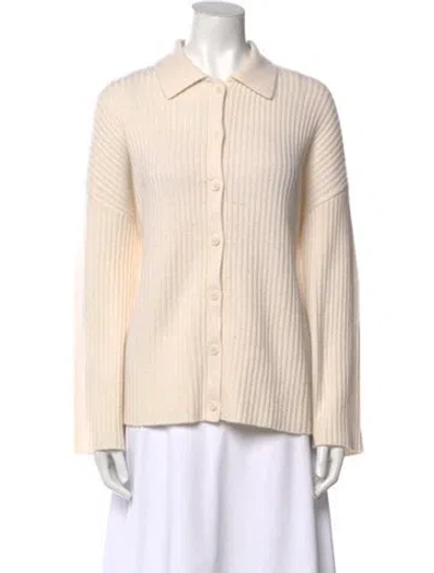 Pre-owned Reformation Cashmere Sweater In Neutral