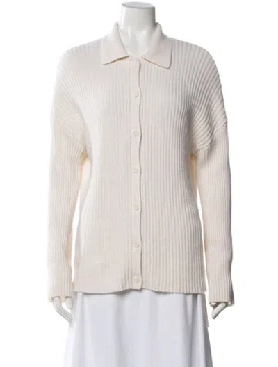 Pre-owned Reformation Cashmere Sweater In Neutral