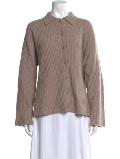 Pre-owned Reformation Cashmere Sweater In Neutral