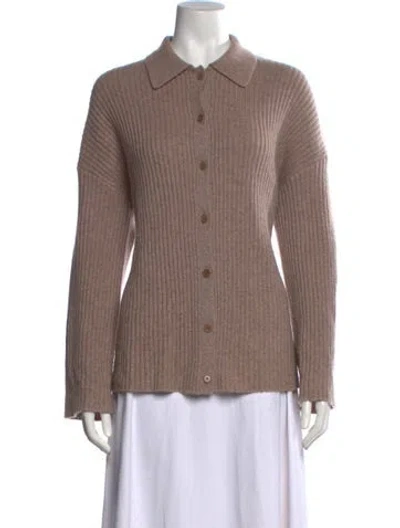 Pre-owned Reformation Cashmere Sweater In Neutral
