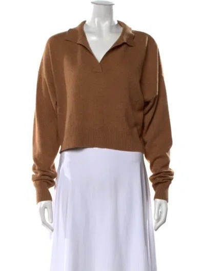 Pre-owned Reformation Cashmere Sweater In Neutral