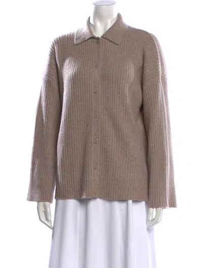 Pre-owned Reformation Cashmere Sweater In Neutral