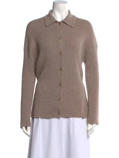 Pre-owned Reformation Cashmere Sweater In Neutral