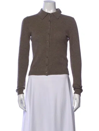 Pre-owned Reformation Cashmere Sweater In Neutrals