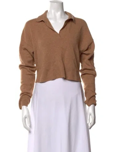 Pre-owned Reformation Cashmere Sweater In Neutrals