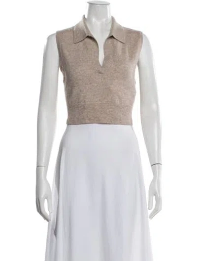 Pre-owned Reformation Cashmere Sweater In Neutrals