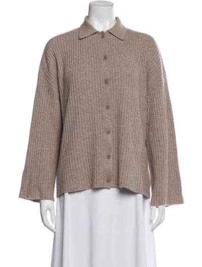 Pre-owned Reformation Cashmere Sweater In Purple