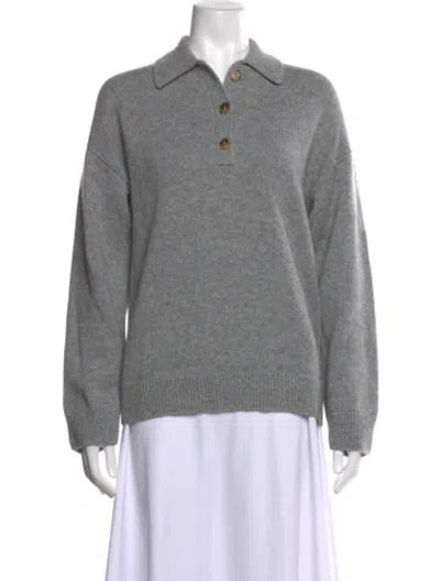 Pre-owned Reformation Cashmere Sweater W/ Tags In Grey