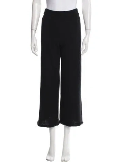 Pre-owned Reformation Cashmere Sweatpants In Black