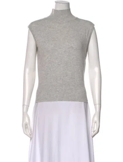 Pre-owned Reformation Cashmere Turtleneck Sweater In Neutral