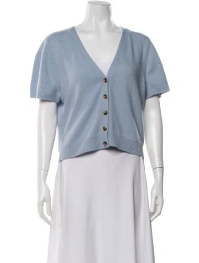 Pre-owned Reformation Cashmere V-neck Sweater In Multi