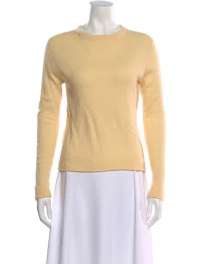 Pre-owned Reformation Cashmere V-neck Sweater In Neutral