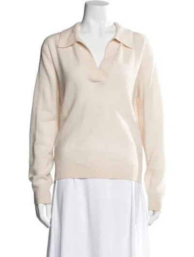 Pre-owned Reformation Cashwool V-neck Sweater