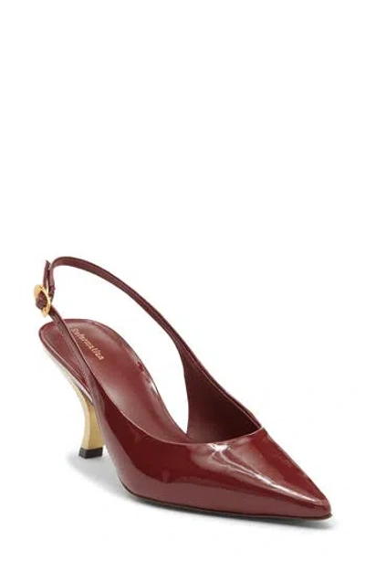 Reformation Cassie Slingback Pump In Brown