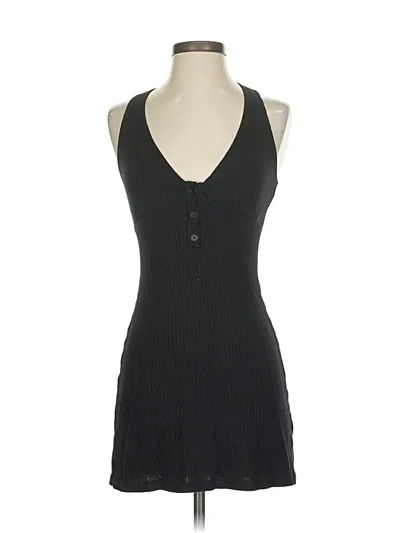Pre-owned Reformation Casual Dress In Black
