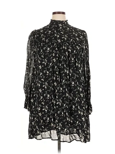 Pre-owned Reformation Casual Dress In Black