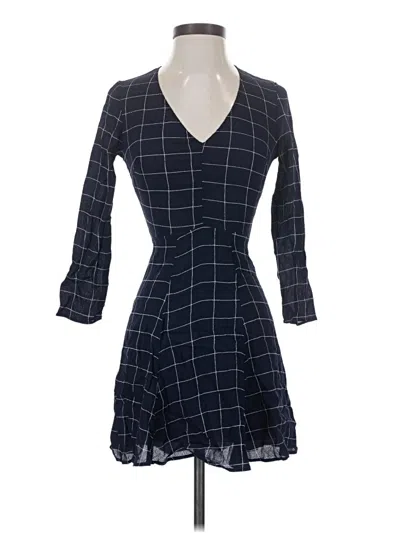 Pre-owned Reformation Casual Dress In Blue