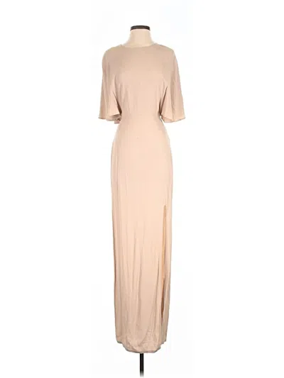 Pre-owned Reformation Casual Dress In Brown