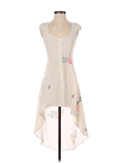 Pre-owned Reformation Casual Dress In Brown