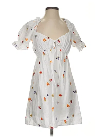 Pre-owned Reformation Casual Dress In Gray