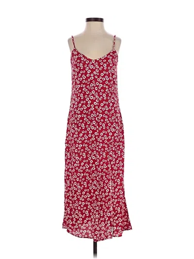 Pre-owned Reformation Casual Dress In Red