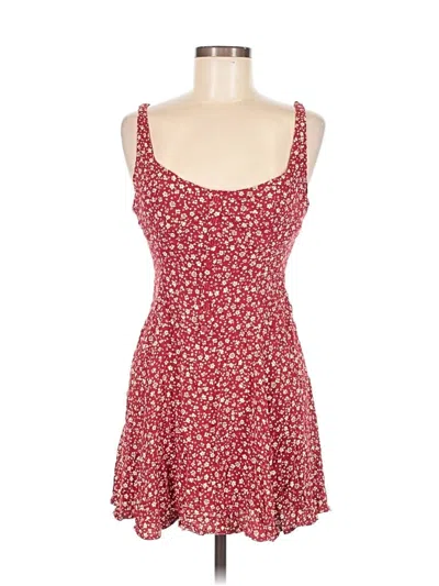 Pre-owned Reformation Casual Dress In Red