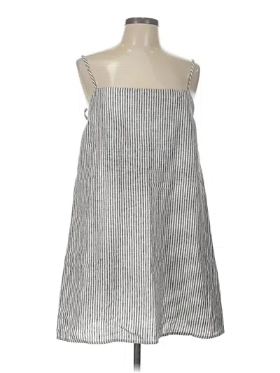 Pre-owned Reformation Casual Dress In Silver