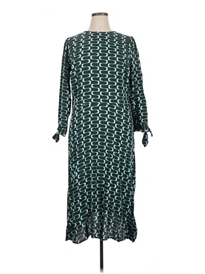 Pre-owned Reformation Casual Dress In Teal