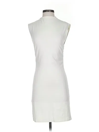 Pre-owned Reformation Casual Dress In White