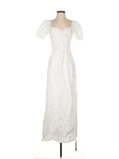 Reformation Casual Dress In White