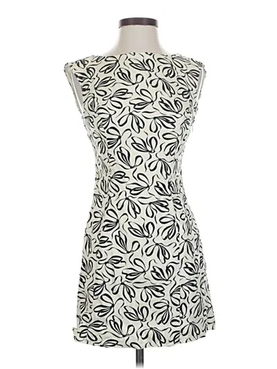 Pre-owned Reformation Casual Dress In White