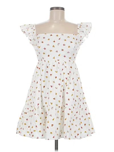 Reformation Casual Dress In White