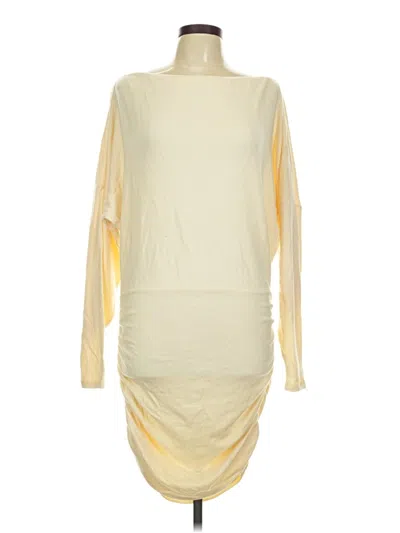 Reformation Casual Dress In Yellow