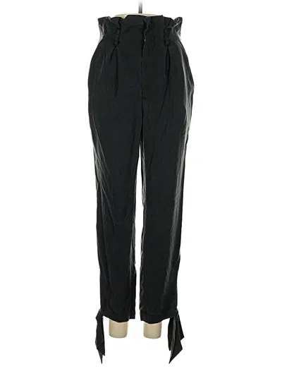 Pre-owned Reformation Casual Pants In Black