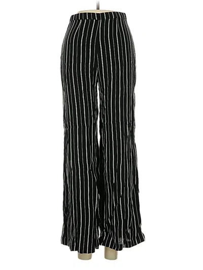 Pre-owned Reformation Casual Pants In Black