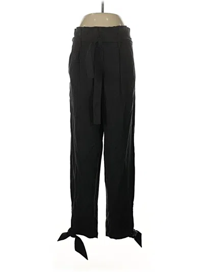 Pre-owned Reformation Casual Pants In Black